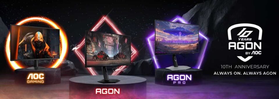 AGON by AOC No. 1 gaming monitor brand